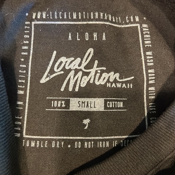 Volcom ( medium) and Local Motion (Small) T-shirt - Picture 8 of 10